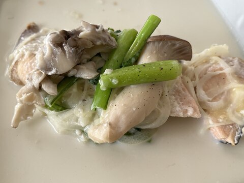 鮭のクリーム煮